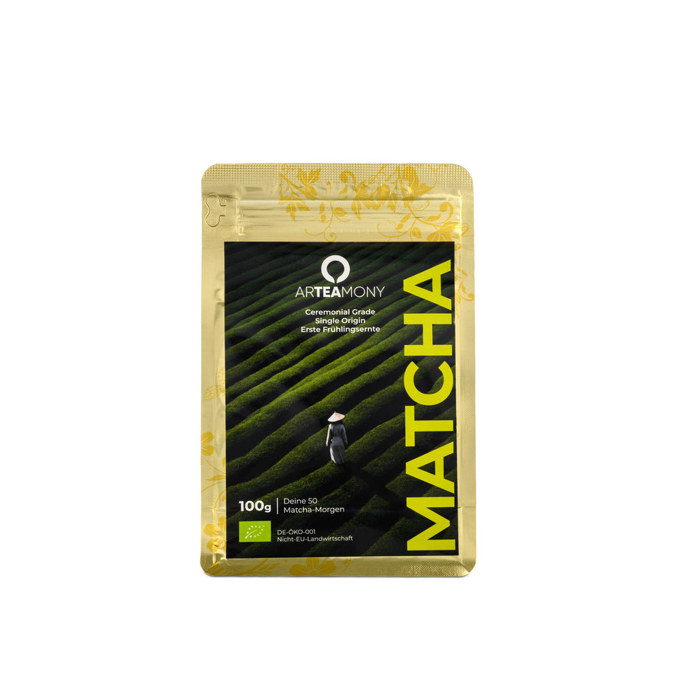 
Bio Matcha · Sanft & Ohne Bitterkeit · First Flush · Ceremonial Grade · 100 g Bild 10