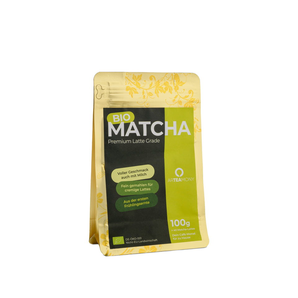
Bio Matcha Latte · Cremig & Nie Bitter · Für 40 Lattes · 100 g Bild 10