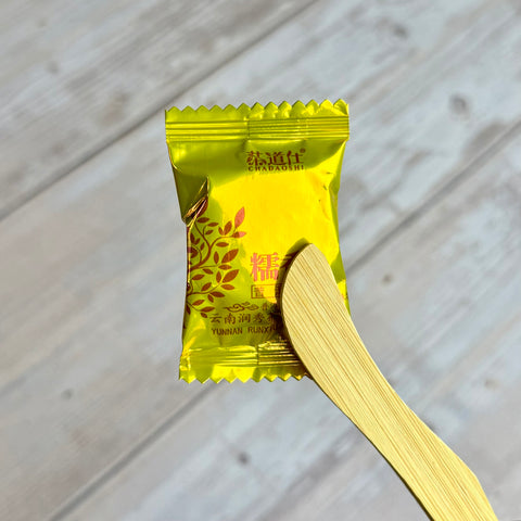 Shou Pu-erh „Jin Zi“ mit Reis, 2019, aus Yunnan