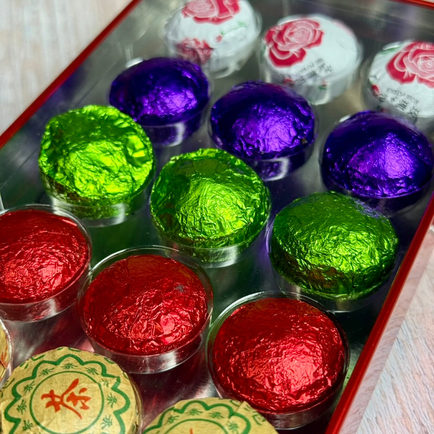 Pu-Erh Tee Probierset – 15 Einzelportionen à 5g