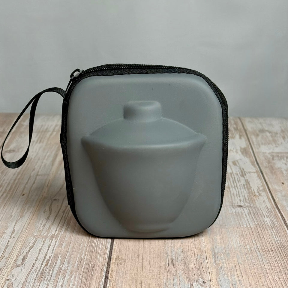 Travel Teaware Set Gaiwan and 3 Cups (Green)