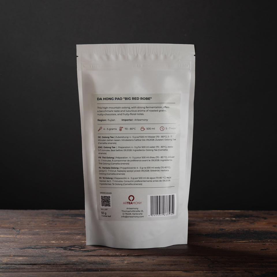 
«Большая красная мантия» Да Хун Пао из провинции Фуцзянь Изображение 5