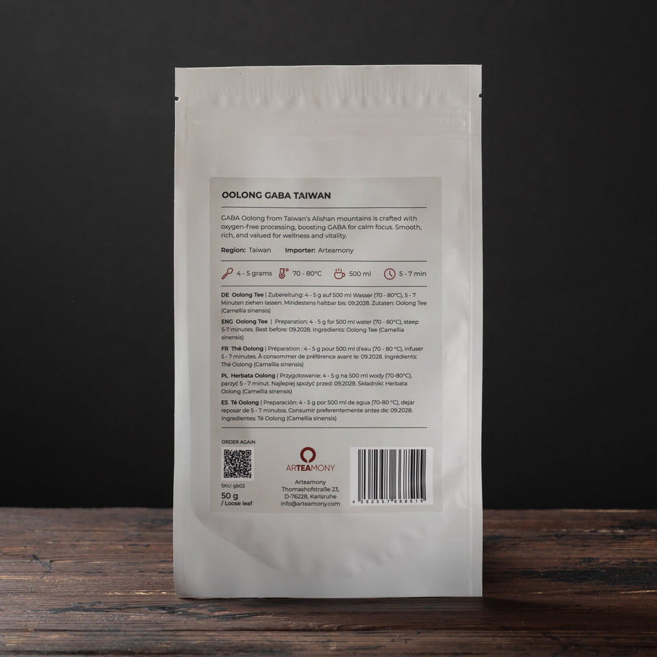 
Улун ГАБА Тайвань, из Тайваня Изображение 6