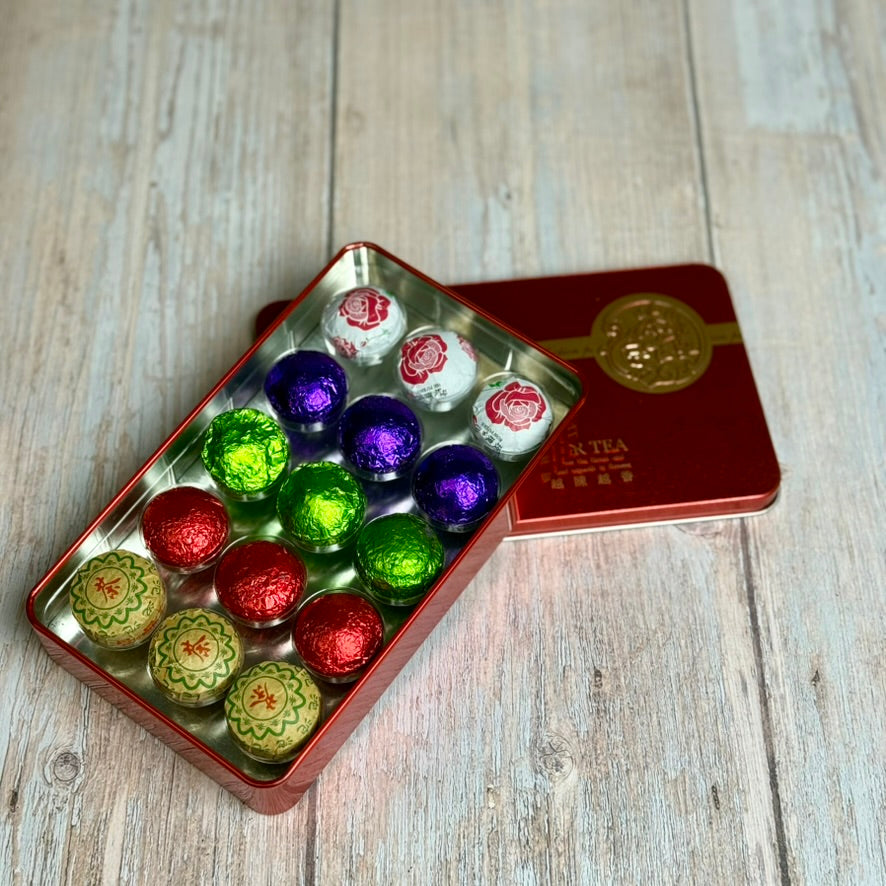 Pu-Erh Tee Probierset – 15 Einzelportionen à 5g