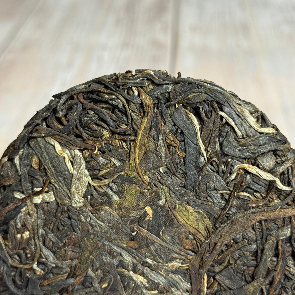 Sheng Pu-erh „Drei Kameraden“, 2019, aus Yunnan