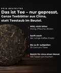Purple Beauty, 2019 – Infografik: Das ist Tee, nur gepresst (DE)