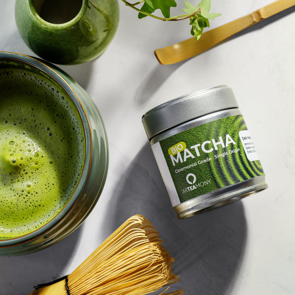 
Bio Matcha · Sanft & Ohne Bitterkeit · First Flush · Ceremonial Grade · 50 g Bild 4