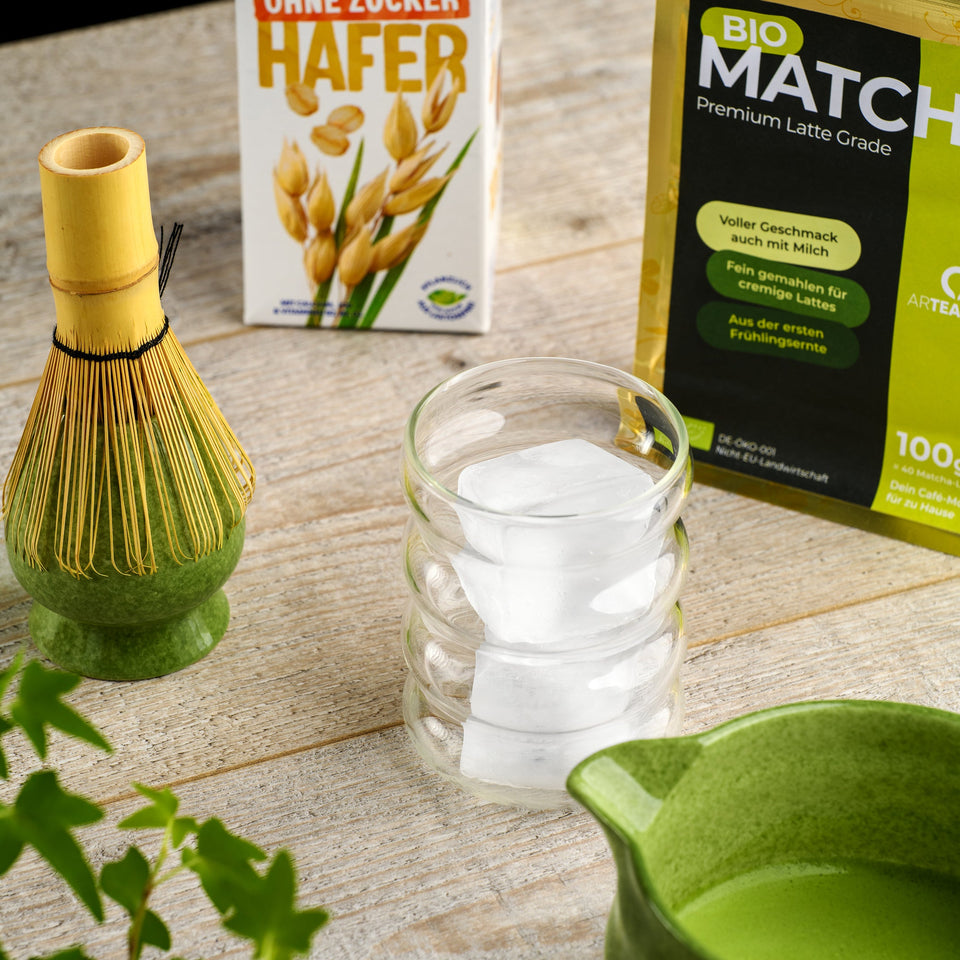 
Bio Matcha Latte · Cremig & Nie Bitter · Für 40 Lattes · 100 g Bild 4