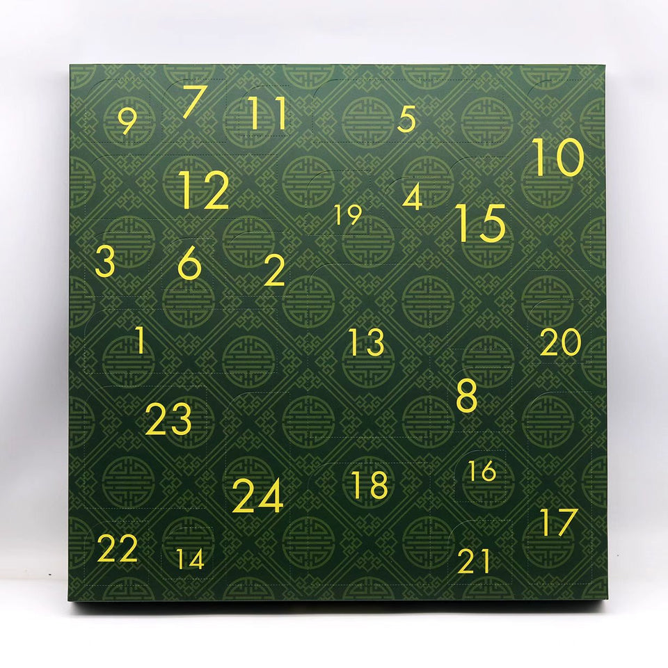 Premium-Tee-Adventskalender – 24 Teesorten Kollektion 2025