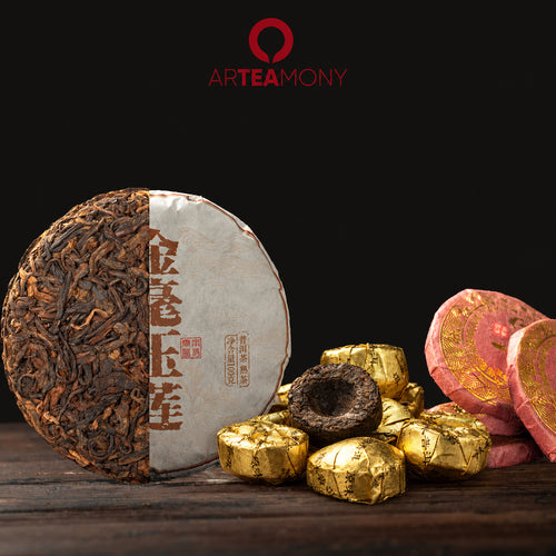 Shou Starter-Set: Yu Lian 2019, Jin Ke Mini-Kuchen und Bingdao Gu Shu 2017