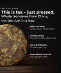 Ban Zhang Golden Liqueur, 2020 – Infographic: This is tea, just pressed (EN)
