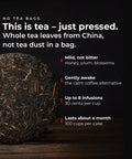 Purple Beauty, 2019 – Infographic: This is tea, just pressed (EN)