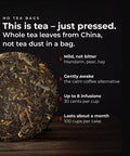 Xi Gui Gu Shu, 2021 – Infographic: This is tea, just pressed (EN)