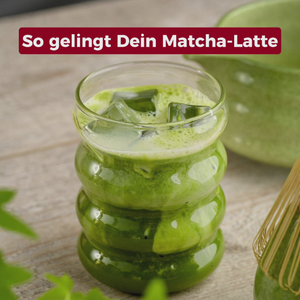 Zubereitungsvideo: So gelingt dein Matcha-Latte – Bio-Matcha Schritt für Schritt zubereiten (DE)