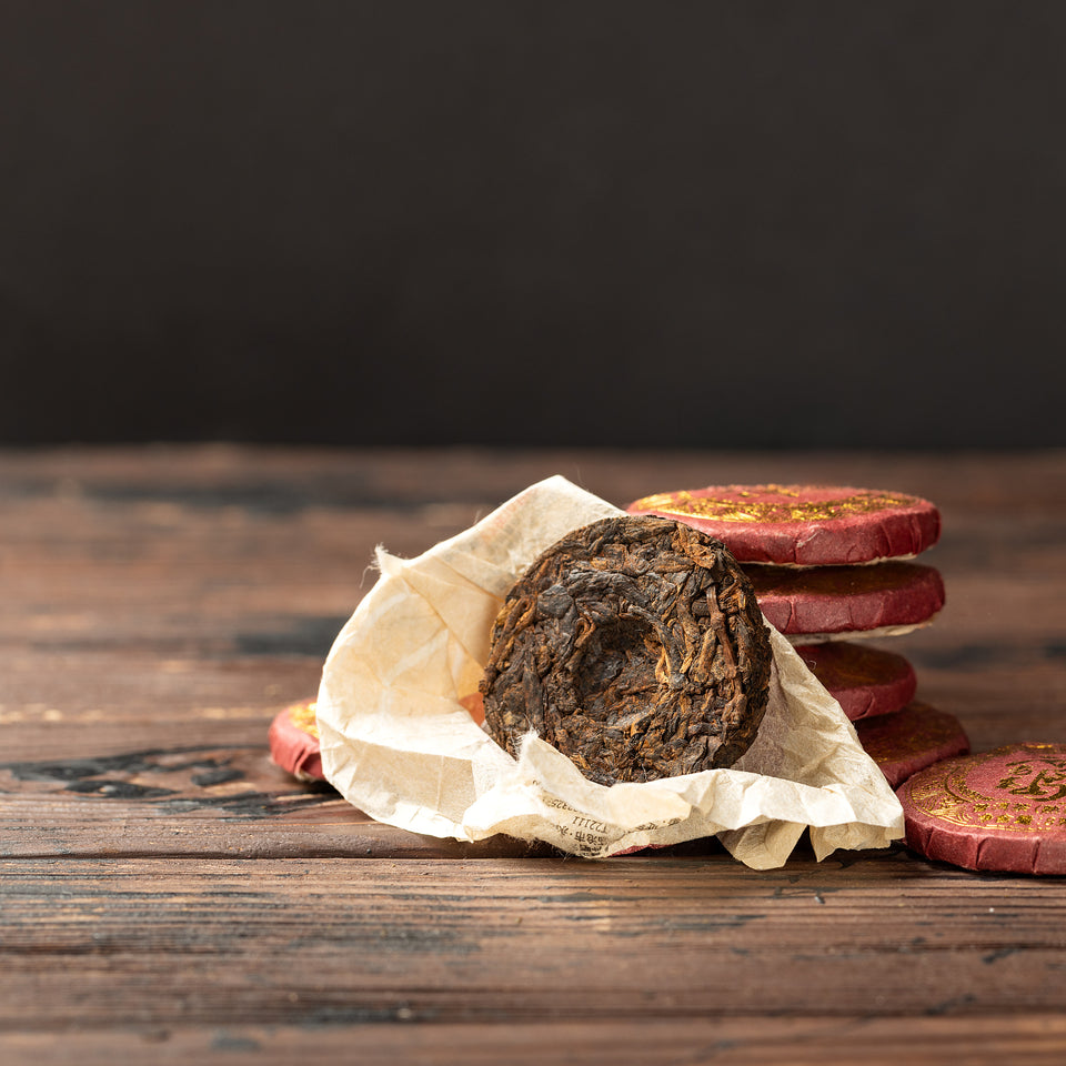 
Shou Pu-erh Tee "Bingdao Gu Shu", 2017, aus Yunnan Bild 3