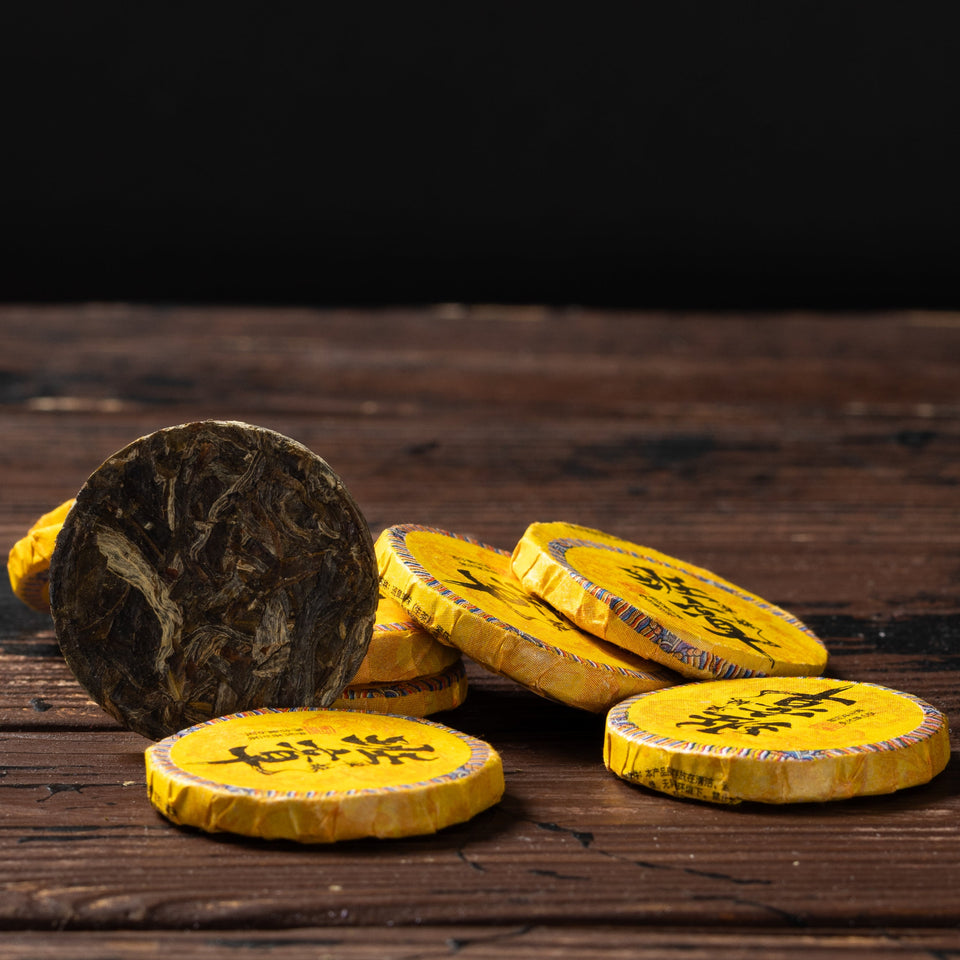 
«Королевская печать» (Шэн Пуэр) из провинции Юньнань. Изображение 4