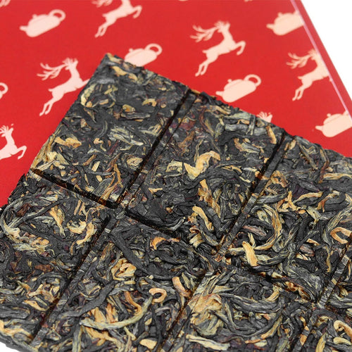 Weihnachtliche Schwarzteebar – Dianhong, aus Yunnan