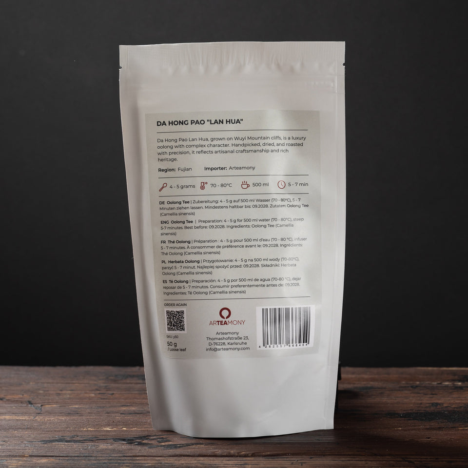 
Da Hong Pao Oolong Tea "Lan Hua", from Fujian Image 6