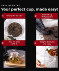 Ban Zhang Golden Liqueur, 2020 – Easy brewing: Your perfect cup in 4 steps (EN)